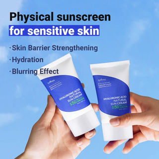 IsNtree Hyaluronic Acid Natural Suncream SPF50 PA++++ 50mL