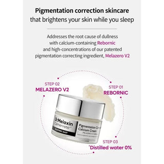 Dr. Melaxin Calcium CX Cemenrete Picotonic Shot Pigmentation Cream 25g