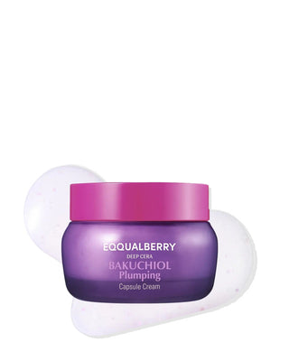 EQQUALBERRY Cera Deep Bakuchiol Plumping Capsule Cream 50mL