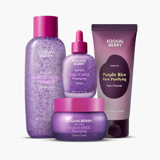 EQQUALBERRY Bakuchiol Plumping Skincare Set