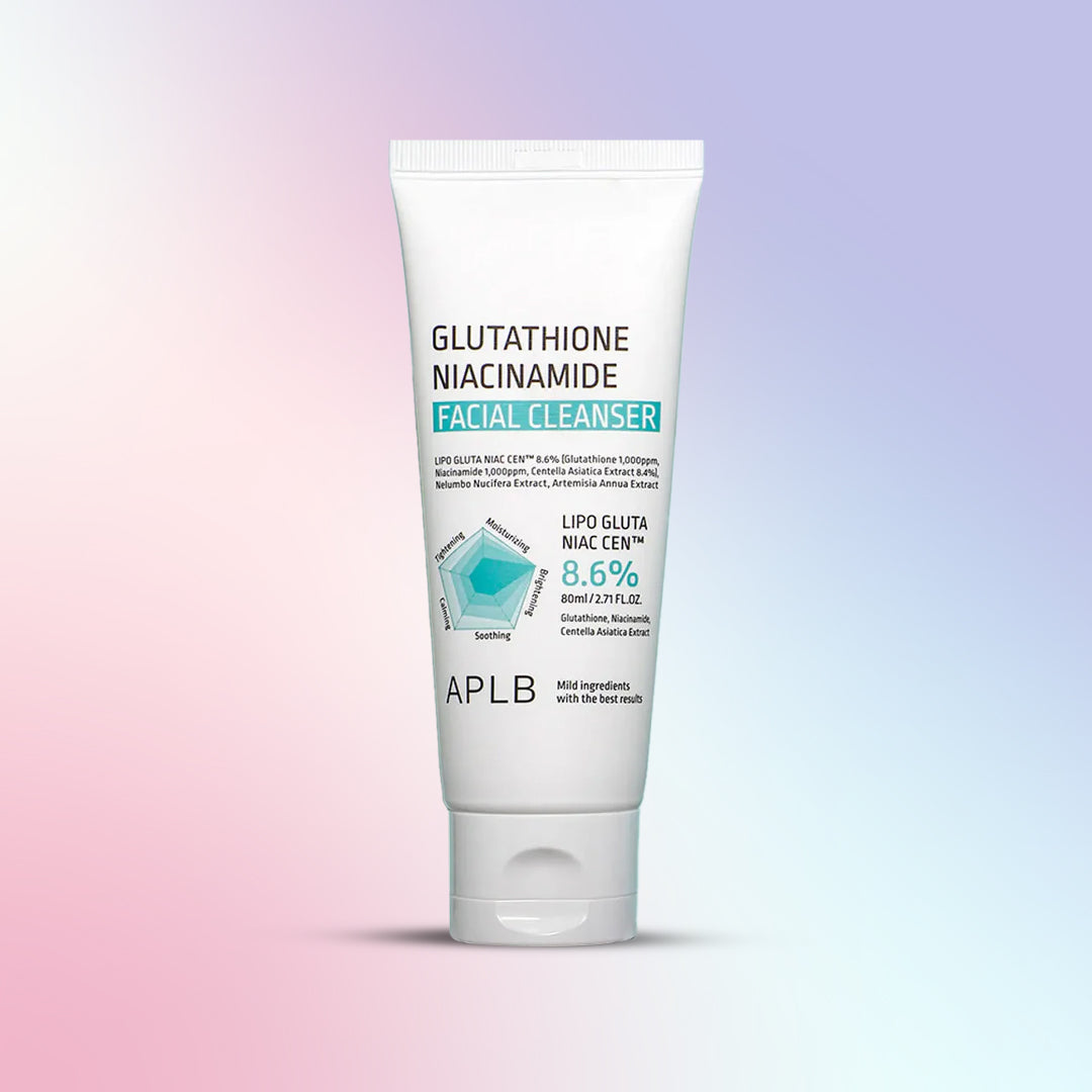 APLB Glutathione Niacinamide Facial Cleanser 80mL MystiGlam APLB Glutathione Niacinamide Facial Cleanser 80mL MystiGlam