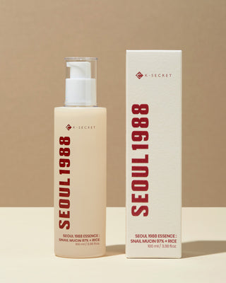 K-SECRET SEOUL1988 Essence : Snail Mucin 97% + Rice 100 ml/3.38 floz.