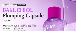EQQUALBERRY - Bakuchiol Plumping Capsule Toner 150ml.
