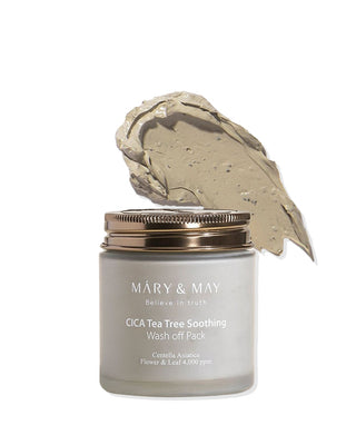 Mary & May Vegan Cica Tea Tree Soothing Wash Off Mask 125g