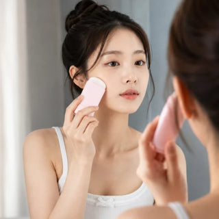 Medicube PDRN Pink Collagen Airy Sun Stick SPF50+ PA++++ 20g Korean sunscreen with PDRN and Collagen for lightweight no-cast, non-sticky daily UV protection in UAE.