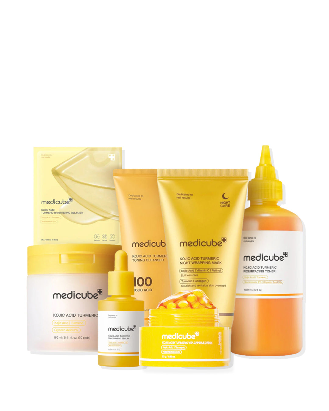 Medicube Kojic Acid Turmeric Brightening Bundle (7-Step Complete