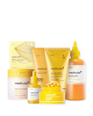 Medicube Kojic Acid Turmeric Brightening Bundle (6-Step Complete Glow Routine)