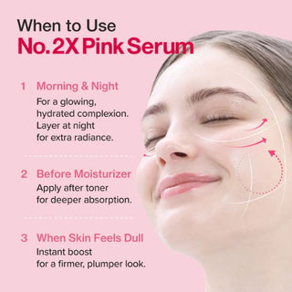 Numbuzin No. 2 Rose PDRN Collagen 2X Plumping Serum 30ml