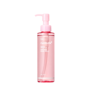 Medicube PDRN Mild Cleansing Oil 195ml with PDRN, Niacinamide and Ceramide NP for gentle makeup, sunscreen, excess sebum and impurity removal in UAE.
