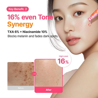 PURITO SEOUL TXA 6 Niacinamide 10 Retinal Serum 30ml Korean brightening serum with 6% Tranexamic Acid, 10% Niacinamide, Retinal and Glutathione for dark spots and post-acne marks in UAE.