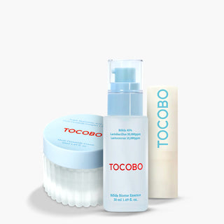 مجموعة TOCOBO الثلاثية المتوهجة والرطبة
