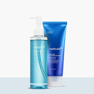 Zero Pore Blackhead Duo Deep Cleansing Oil and Zero Pore Blackhead Mud Facial Mask