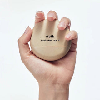 Abib Hand Crème Type N 50ml Korean moisturizing hand cream with Bergamot, Lemon, Iris, Pink Pepper, White Musk and Amber fragrance available in UAE.