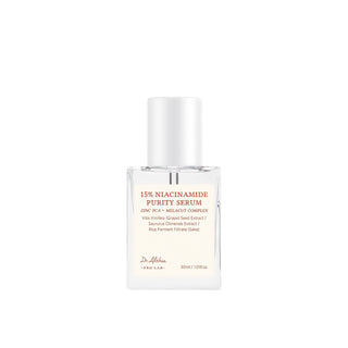 Dr. Althea 15% Niacinamide Purity Serum 30ml Korean brightening serum for dark spots, hyperpigmentation, post-acne marks, uneven skin tone, and radiant skin available in UAE.
