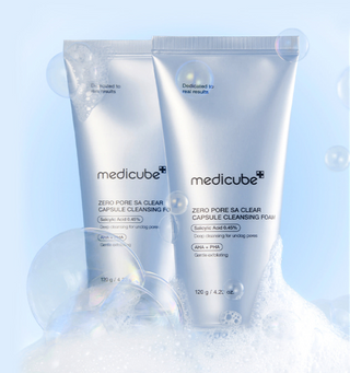 medicube Zero Pore Clearing Capsule Cleansing Foam 120g