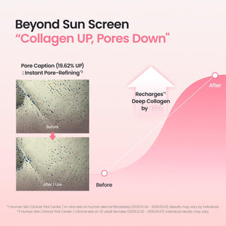 Biodance Invisible Collagen Peptide Sun Fluid SPF50+ PA++++ 50ml with 62% Collagen Water, 243Da Collagen and 10 Peptides for lightweight invisible UVA UVB protection and hydrated firm-looking skin in UAE.