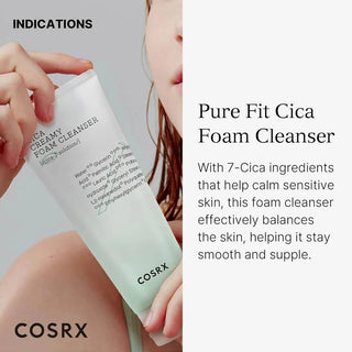 COSRX Pure Fit Cica Creamy Foam Mild Cleanser 150mL