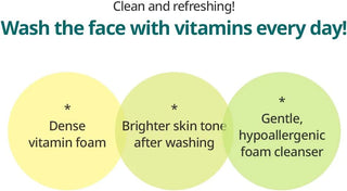 GOODAL Green Tangerine Vita C Cleansing Foam 150ml.