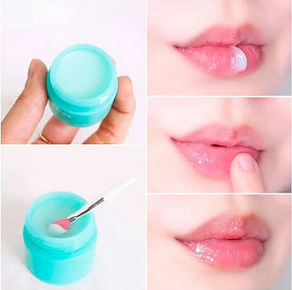 LANEIGE Lip Sleeping Mask EX Mint Choco 20g Korean overnight lip treatment for intensive hydration, flaky lip care and soft, smooth lips with a refreshing mint-chocolate scent in UAE.
