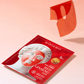Mary&May Vegan Collagen Red Ginseng Mask (30g x4)