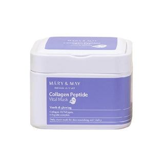 Mary & May Collagen Peptide Vital Mask 30Pcs