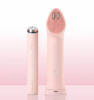 medicube pink beauty device bundle with booster pro and cleanser head UAE Dubai