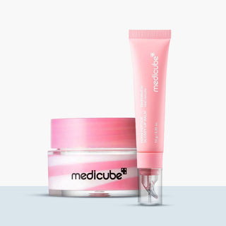 Medicube Hyaluronic Capsule Cream + PDRN Peptide Glossy Lip Balm Set