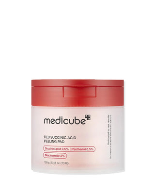 medicube Red Succinic Acid Peeling Pads 155g (70 Pads)
