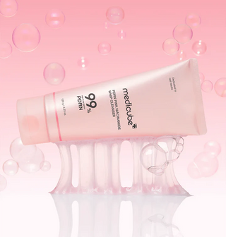 Medicube PDRN Pink Niacinamide Whip Cleanser tube bottle 